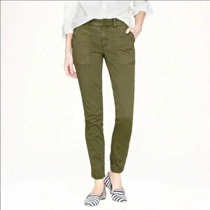 J.Crew green cargo patch pockets pants‎ 25